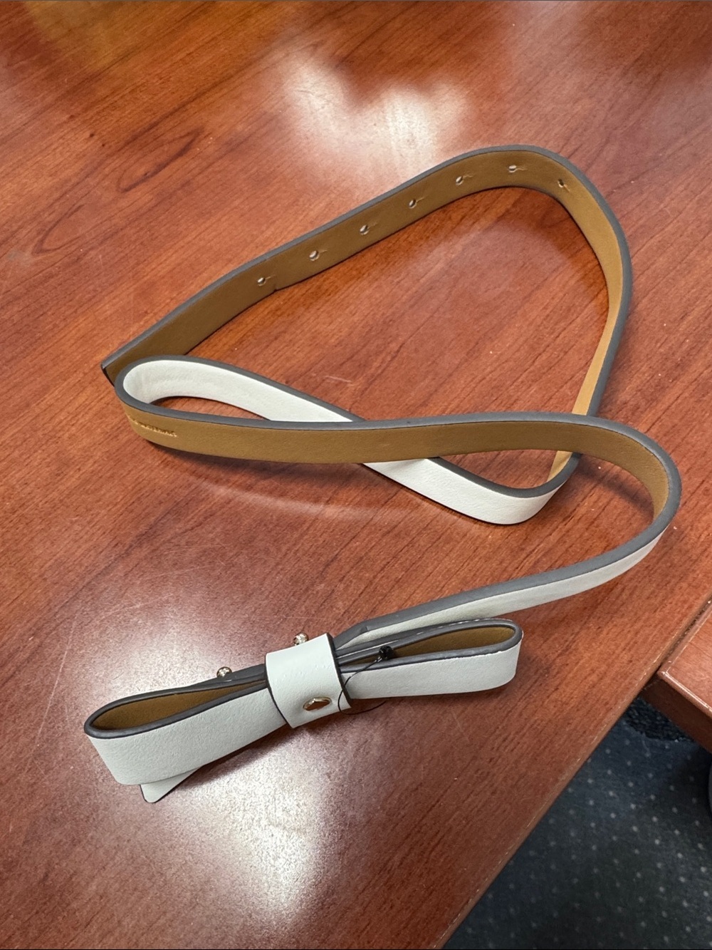 Kate spade bow belt S/M // 042601